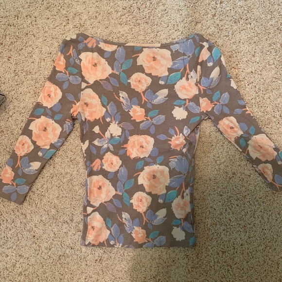 Junior's Mudd 3/4 Sleeve Top - Picture 3 of 3